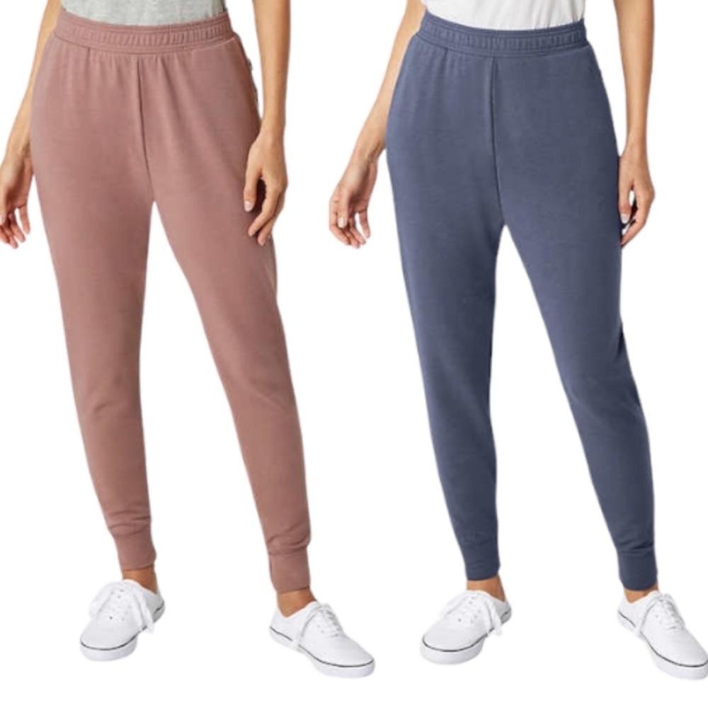 Eddie Bauer Women's XXL Sweatpants Pockets Fleece Joggers 2 Pack Set Gift NEW
